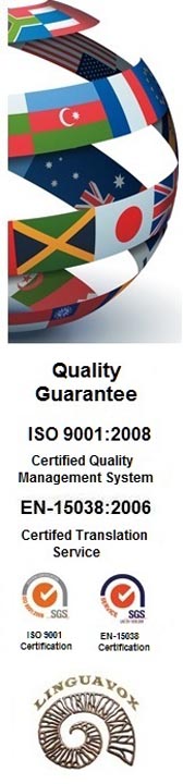 A DEDICATED TYNE AND WEAR TRANSLATION SERVICES COMPANY WITH ISO 9001 & EN 15038/ISO 17100